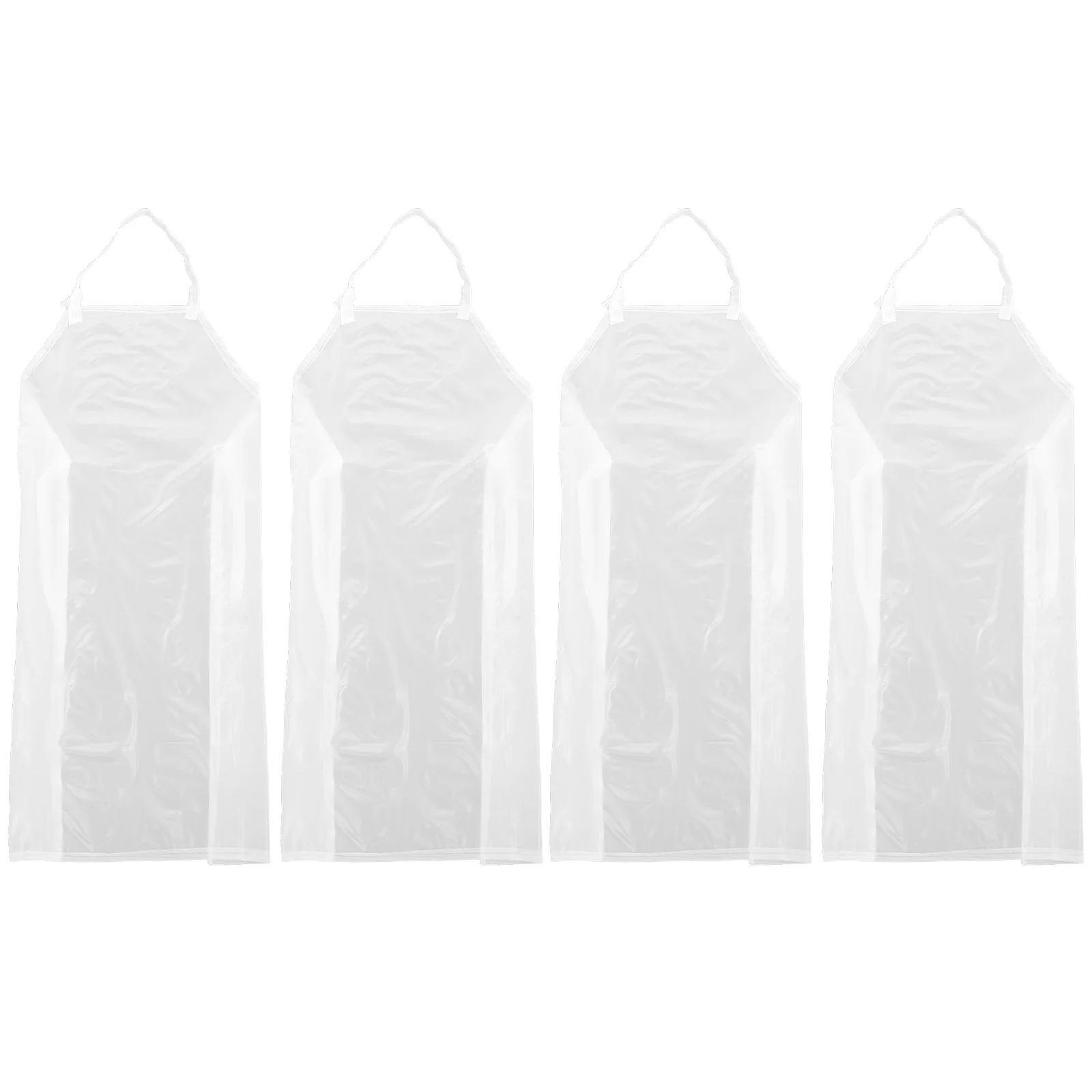 

4Pcs Waterproof Kitchen Apron Oil-Proof Adjustable for Cooking Grilling Dog Grooming Gardening Dishwashing Waterproof Aprons