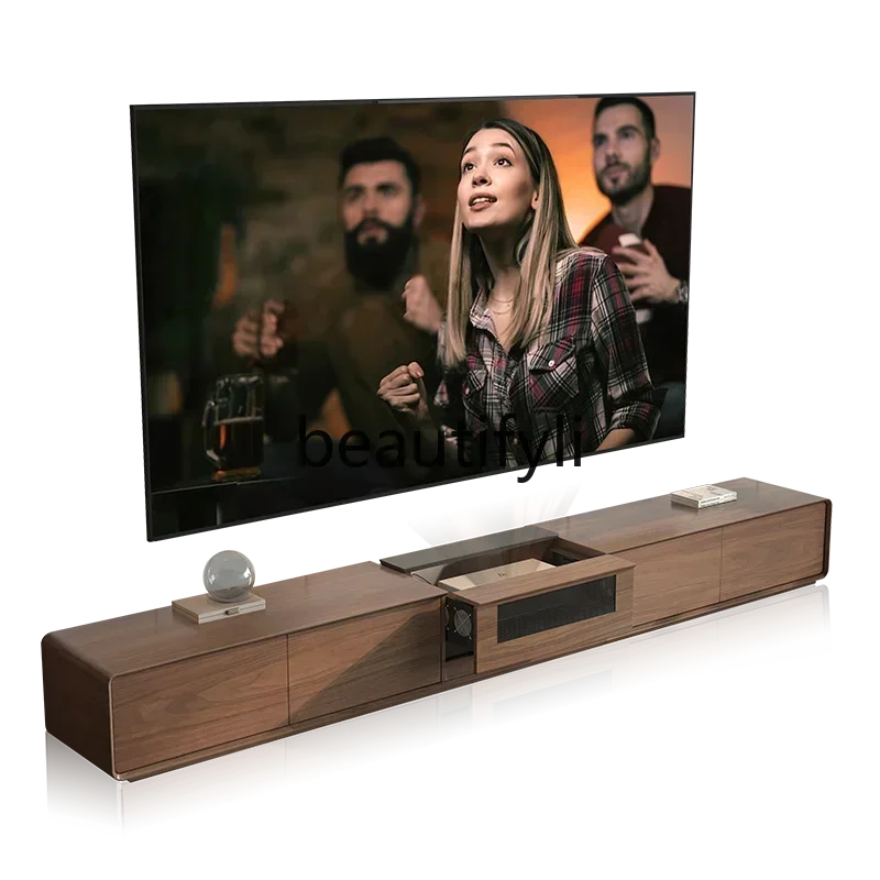 Q181 1 TV special cabinet telescopic table 100 inch 88 inch TV cabinet all-in-one machine