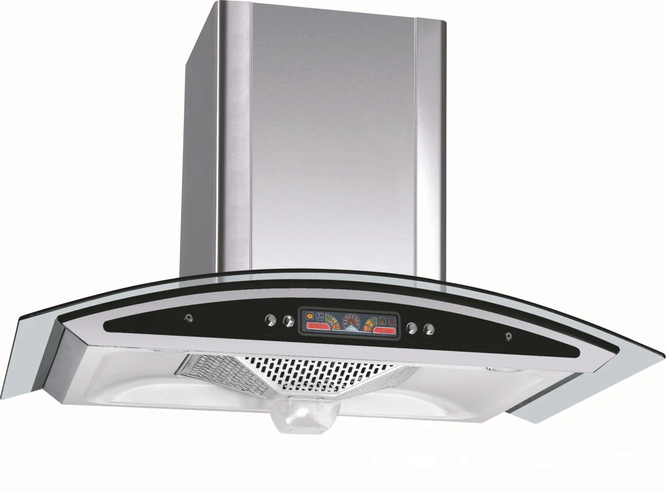 90cm Range Hood Home Appliance Kitchen Cooker Hood Vertical Chimney Extractor Range Hoods