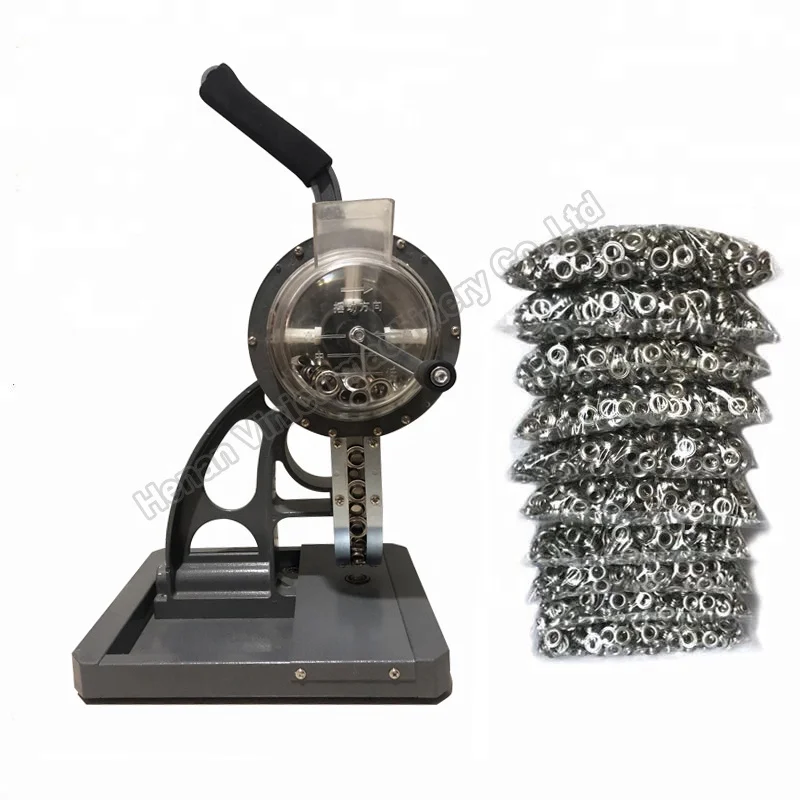 Semi Auto Hand Press Eyelet Machine PVC Flex Banner Eyelet Punching Machine