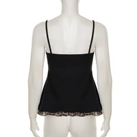 SUCHCUTE Y2k Leopard Print A-line Tank Top Streetwear 90s Sexy Sleeveless Lace-up Camisole Women Vintage Crop Top Summer Clothes - Image 6