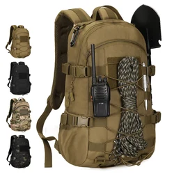 1000D Outdoor Backpack Tactical Molle Velcro Climbing Large Camouflage Camping Hiking Bag Travel Sports Schoolbag Men xa198wd