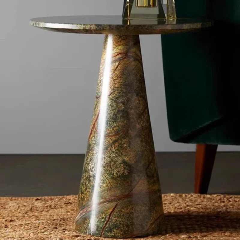 

Round corner bedside table simple modern small apartment