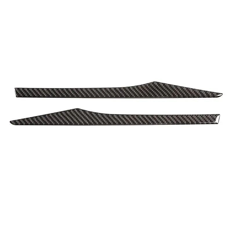 

Suitable for 16-19 Honda Civic rear triangle window stickers with genuine carbon fiber (soft) 2-piece set