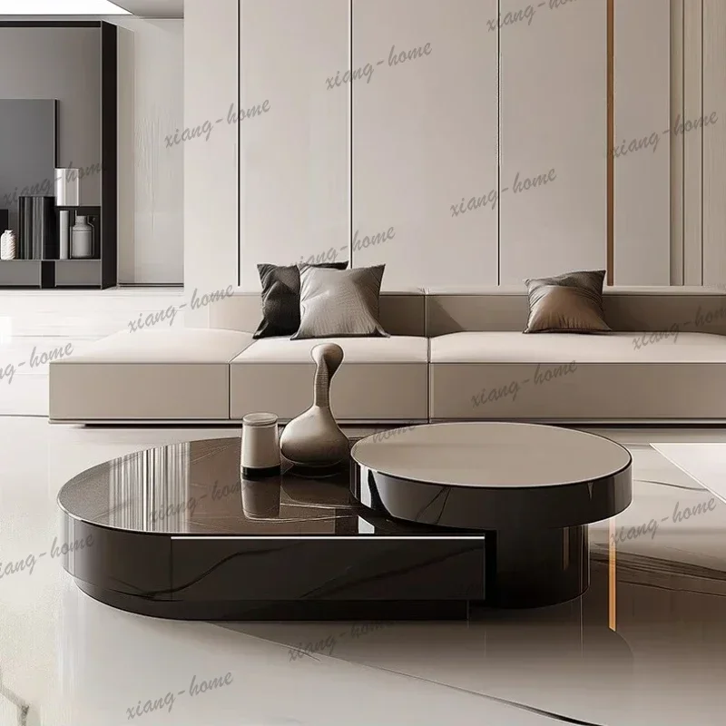 Modern Designer Coffee Table Aesthetic Extendable Minimalist Drawers Unique Coffee Table