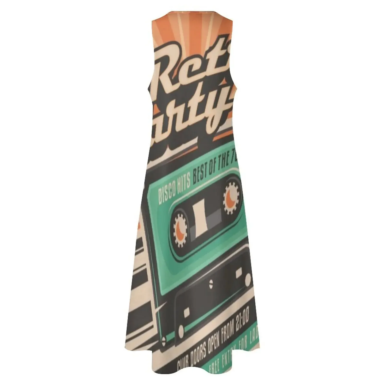 Retro party Long Dress summer dresses for women 2025 Women's summer skirt prom clothes summer women's suit Dress