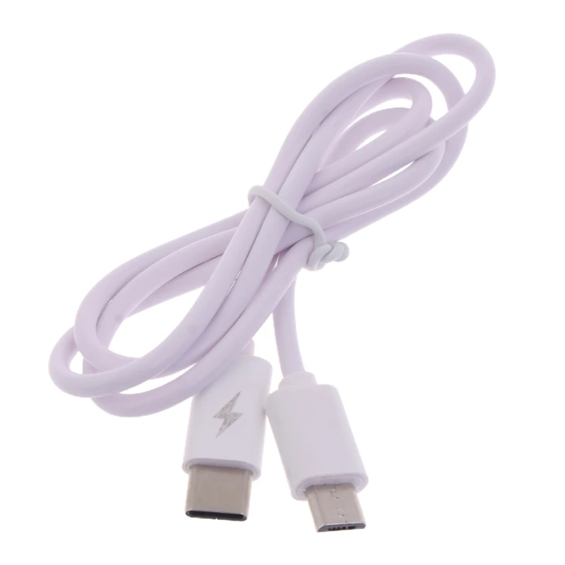 Type-C to Micro USB Cable Fast-Charging Adapter Phone Cord Data Transfer