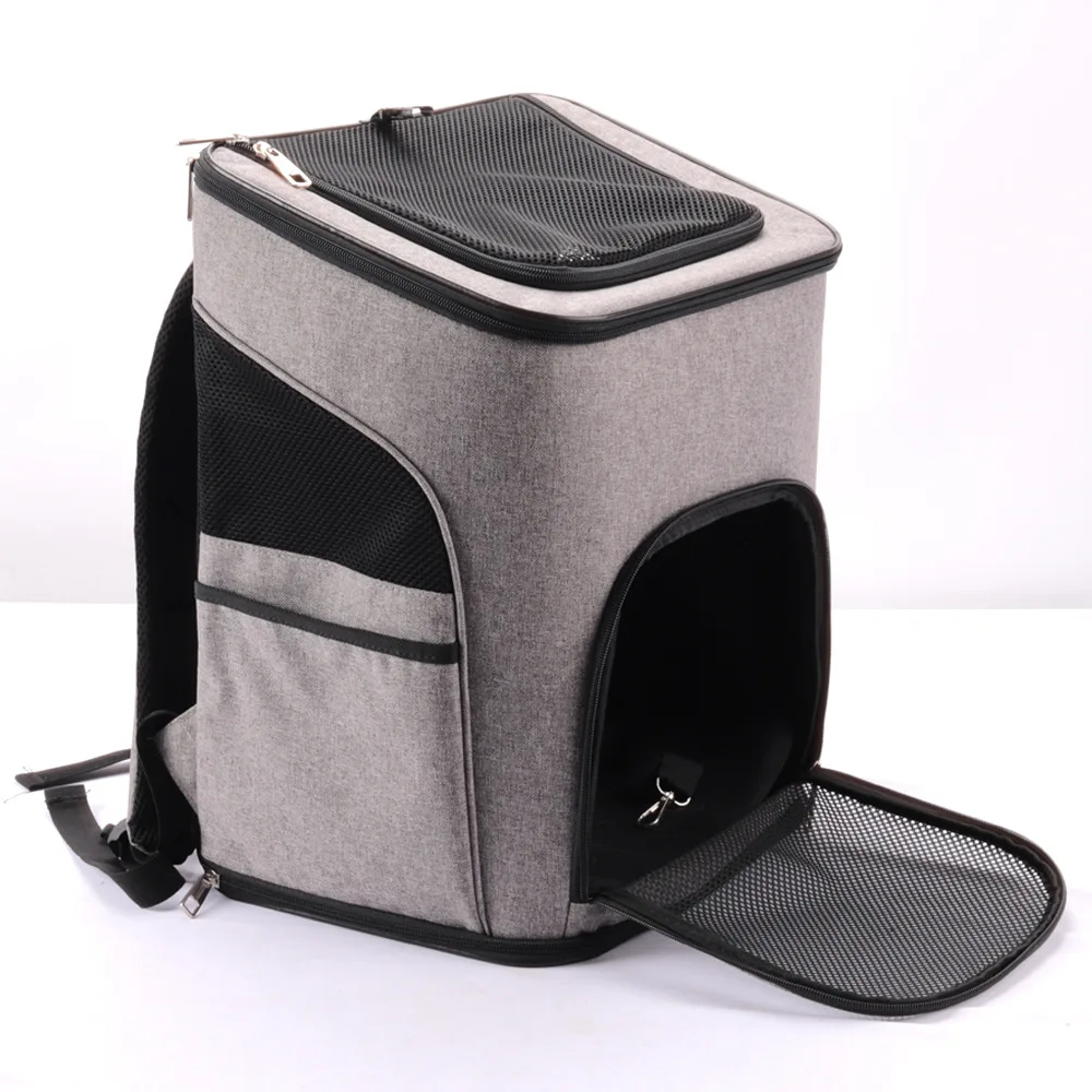 

Breathable Pet Carrier Bag for Dogs and Cats - Portable Travel-Friendly Comfortable Dog & Cat Backpack for Small Pets