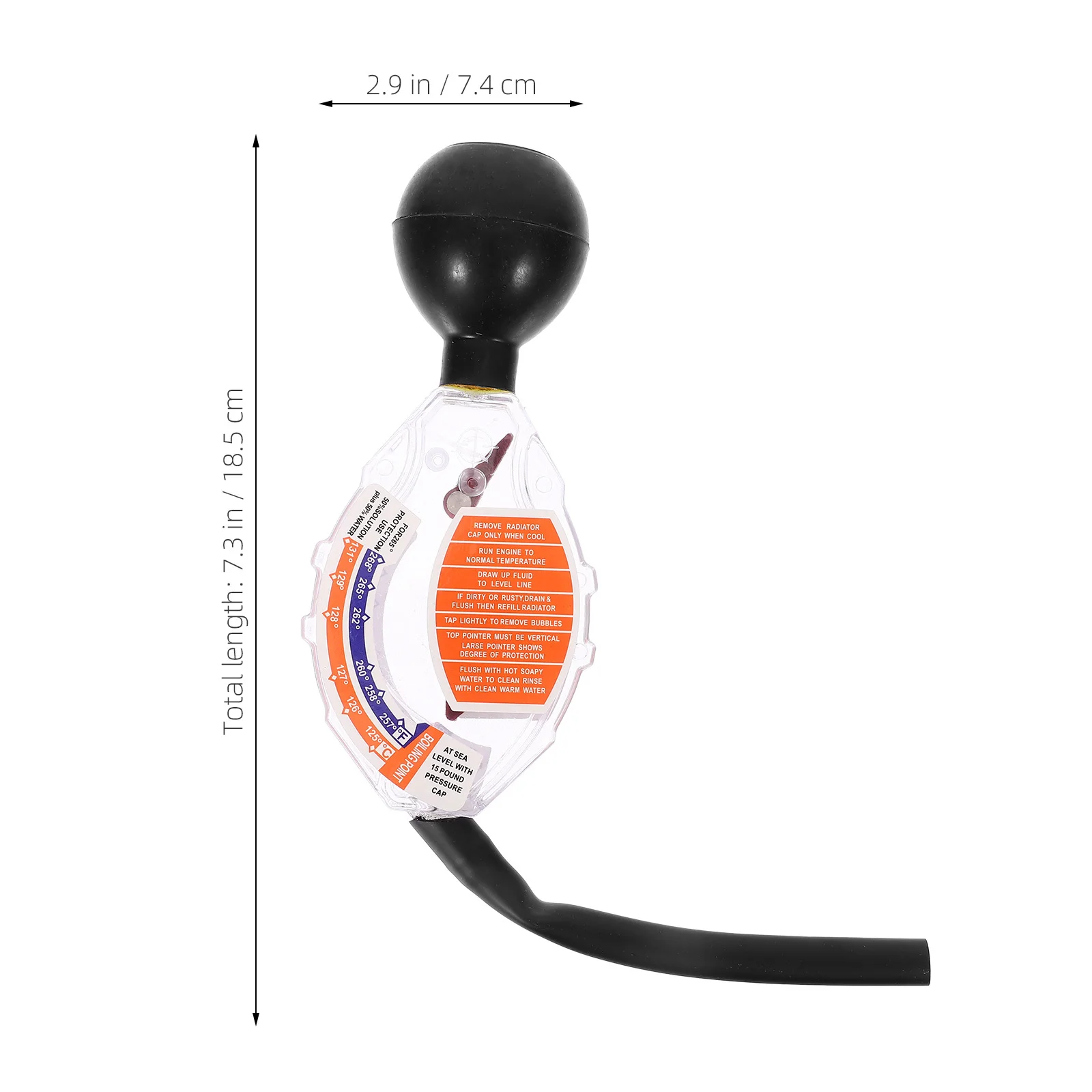 جهاز اختبار التجمد عالي الدقة من نوع القرص المبرد مقياس كثافة المبرد أداة قياس مضاد التجمد للسيارات #6