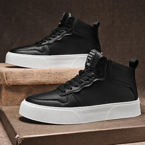 Igxx High Heels mit Herrenleder -Wechsel Punkle -Tennisstief 8 Hauptverkäufe LED Lantern Load USB - №1