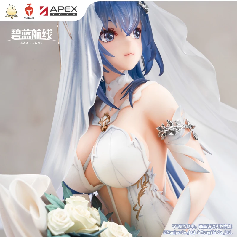 Azur Lane Anime New Jersey Figure, version officielle authentique, USS New Jersey Ver Kit de garage modèle belle fille, beurre, cadeaux, 1/7