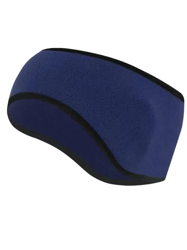 Warm Fleece Earmuffs Headband Soft Windproof Ear Warmer Unisex Outdoor Sports Headbands Ideal for Skiing Running Cycling