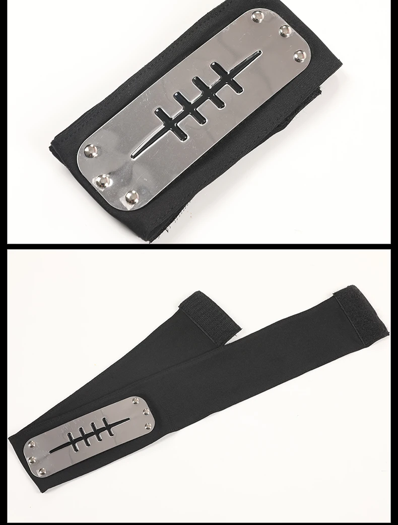 NARUTO Akatsuki Pain Kisame Deidara Kakuzu Hidan Offizielle Autorisierung Cosplay Ninja Stirnband Haarbekleidung – Detail 11