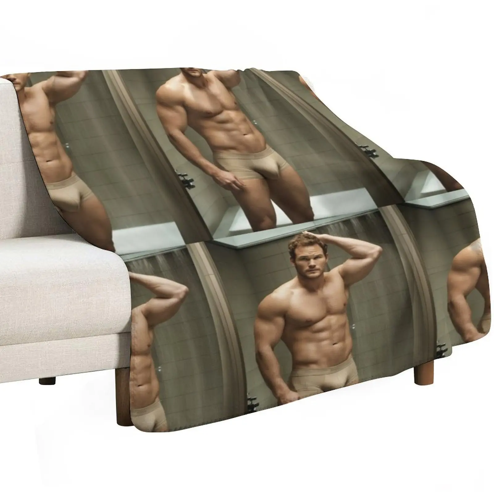 chris pratt Sexy Throw Blanket For Decorative Sofa Camping cosplay anime Fashion Sofas funny gift christmas gifts Blankets