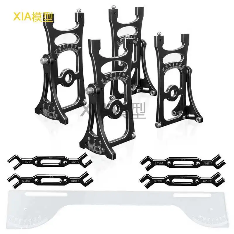 RC Setup Gauge Tool 17mm For 1/8 1/7 RC Rally Short Course Buggy Fit Traxxas ARRMA Losi High Precision Adjustable RC Tools