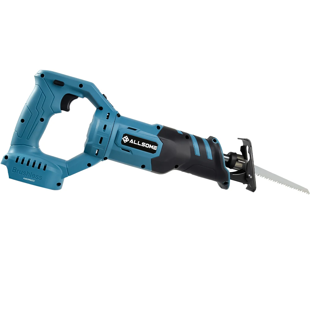 Imagem -06 - Brushless Reciprocating Viu Ajustável Três Modos de Orientação Corte Serra Elétrica para 18v Makita Bateria de Lítio 21v