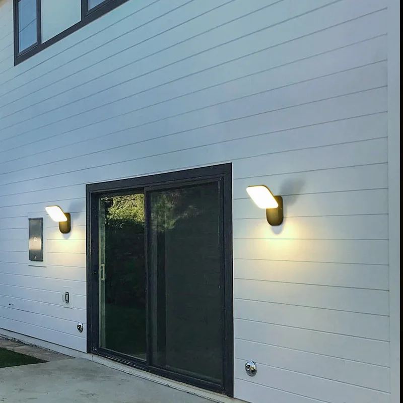 

PIR Motion Sensor Outdoor LED Wall Lamps Outdoor Waterproof Garden Porch Light for Balcony Entrance Sconce Lighting 110V-220V