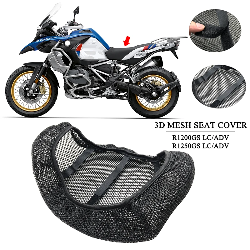 

Чехол на сиденье для BMW R1200GS R1250GS LC ADV R1200 GS R1250 GS R 1250 GS Adventure 2014-2023, тканевый чехол на сиденье седла