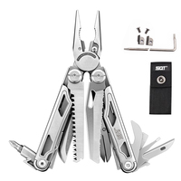 SQT MQ-22 Outdoor Camping Multifunctional Folding Multi Knife Tools Plier Multitool EDC Tactical HandTool Screwdriver Scissors