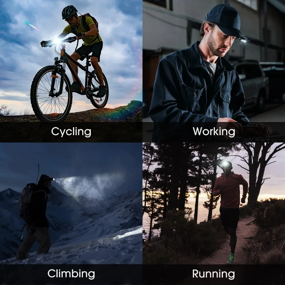 NEXTORCH UT31 faro 220 lúmenes 3 fuentes de luz linterna LED luz de advertencia de emergencia recargable para luz de emergencia al aire libre