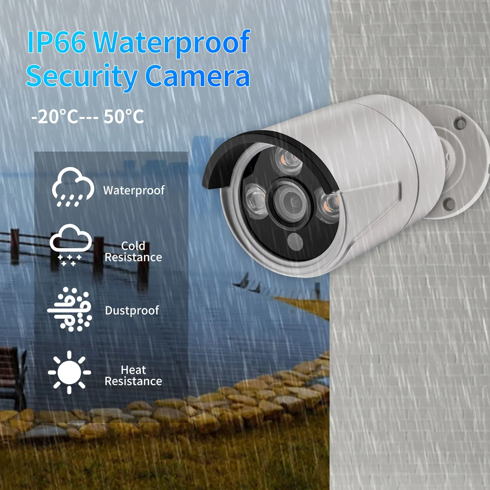 Gardinan 5MP Face Detection CCTV Camera Security Video Surveillance 48V POE IP Camera Network Outdoor Waterproof IR Night Vision