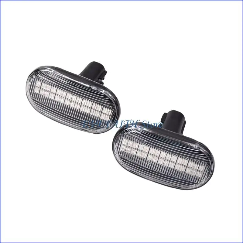 124B High Visibility Smoked Turn Lamps with Advanced LED Lighting Direct Fit Dynamic LED Lights for Jimny 1999 to 2019
