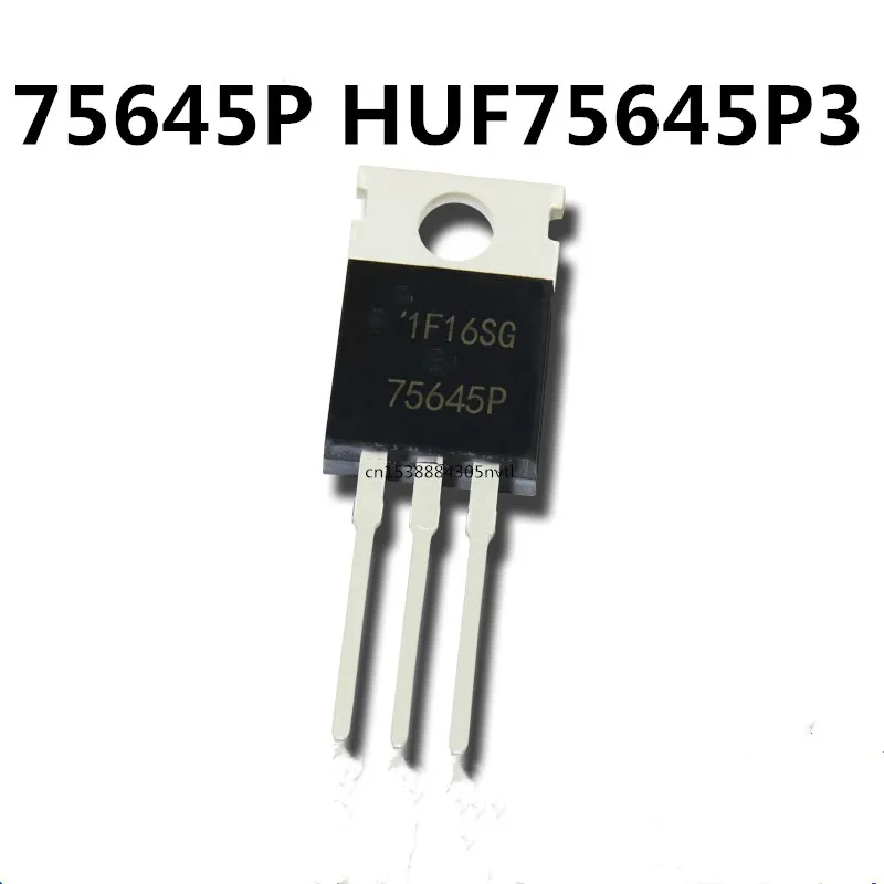 

Original 10pcs/ 75645P HUF75645P3 TO-220 75A 100V