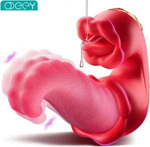 10 최고의 판매 흡입 혀 진동기 -17