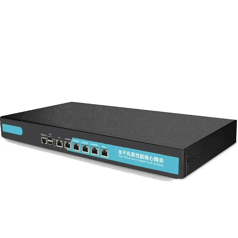 202619-inch 1U 6-Port Gigabit Router With 128 APs & 500 Devices VPN & Cloud Management IoT Solutions & Software