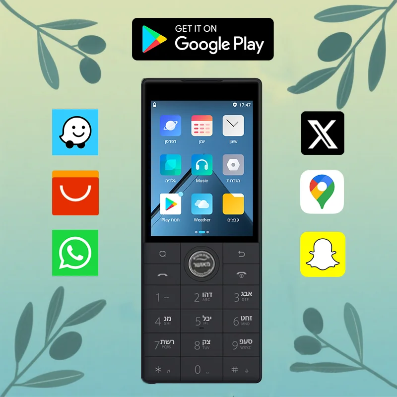 Qin F22 ללא מצלמה, חנות גוגל, 4G, 2GB+16GB/3GB+32GB, אנדרואיד 11