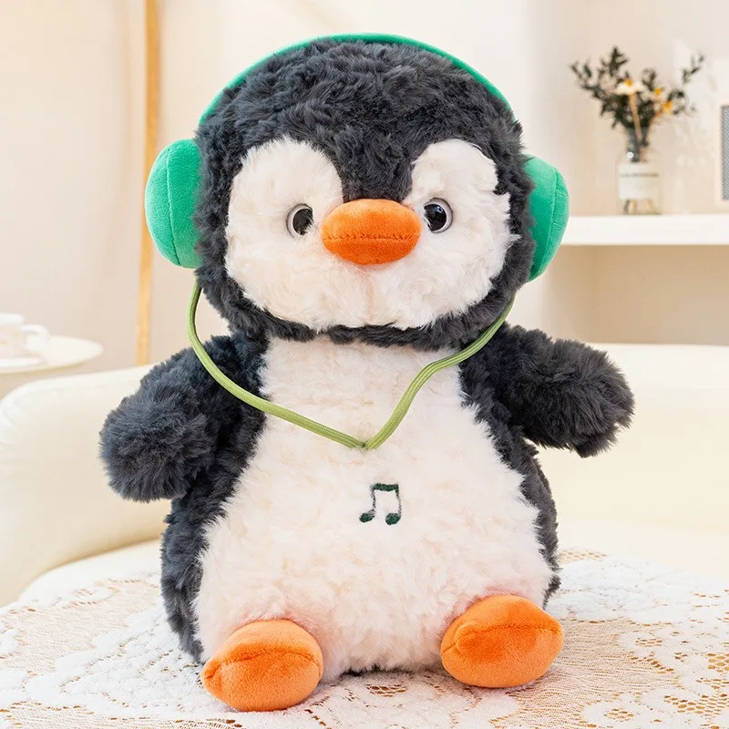 

Cute Kawaii Penguin Plushie for Girlfriend Gift for Women Her Birthday Valentine's Soft Stuffed Animal for Adults Comfort Toy