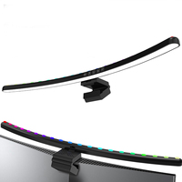 TB-301SGS6 Curved/Straight Monitor Light Bar RGB Sound Reactive Ambient Lighting USB Powered Adjustable Color Temperature Bright