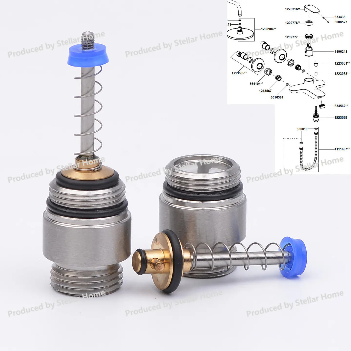 For Kohler Original Genuine Bathtub Shower Faucet Accessories Switch Converter 1223039 Adapted To 77365