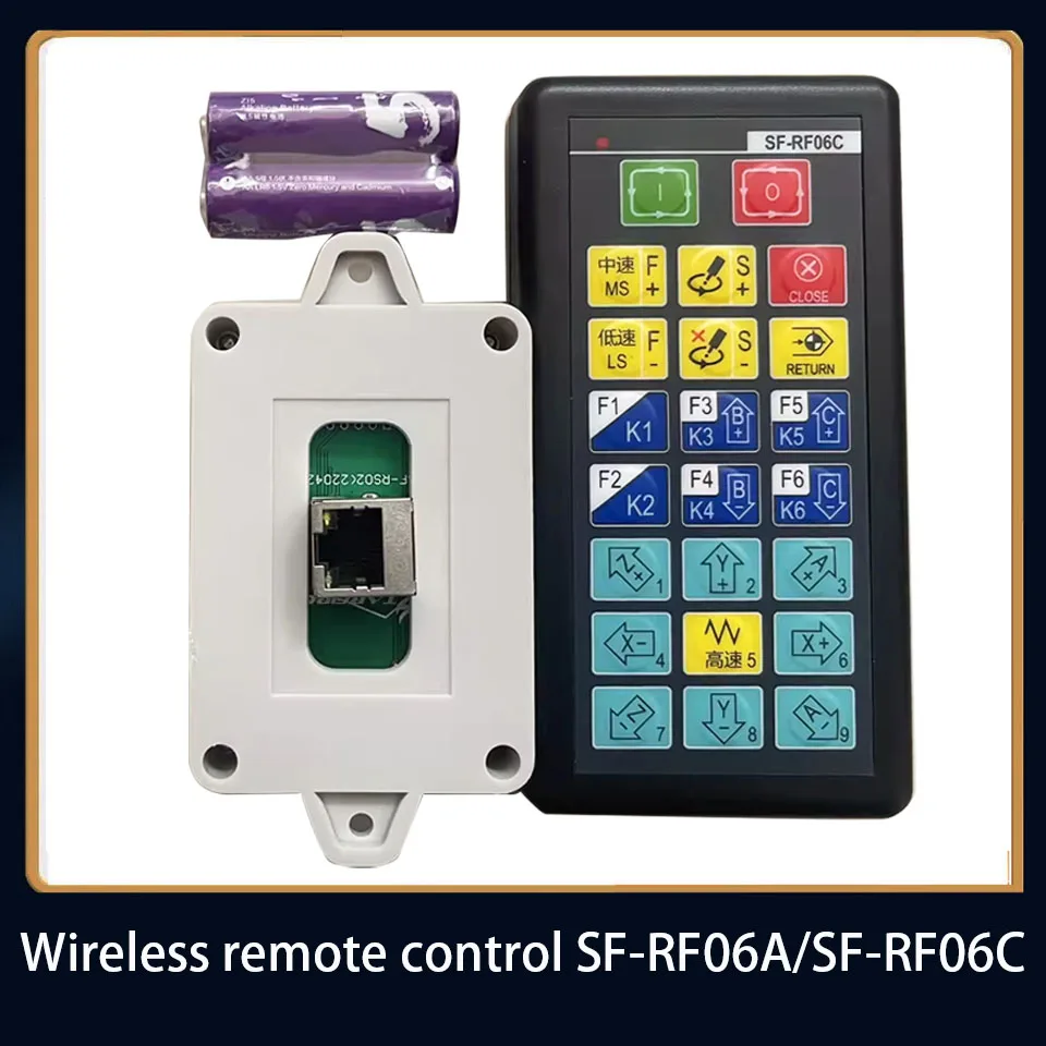 

Starfeng Remote Control SF-RF06A/SF-RF06C Flame Wireless Remote Control Plasma CNC Cutting Wireless Remote Control