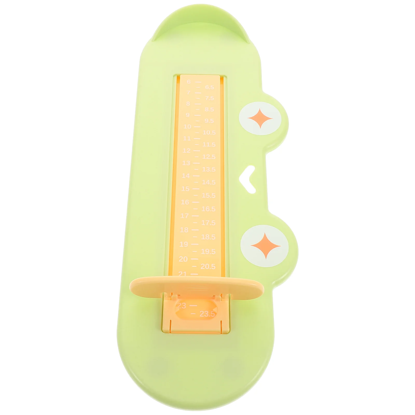 

Foot Measuring Device Length Measure Gauge Artifact Shoe Kid Kids Sizer Green Baby Measurer Home Child