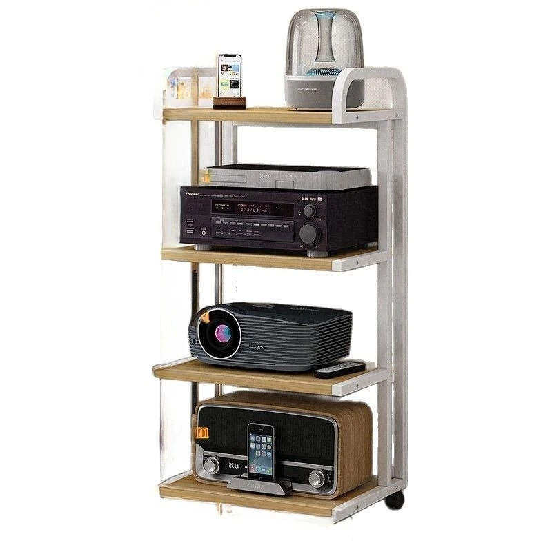

Mobile multi-layer rack, floor mixer, CD gall stand, audio cabinet storage