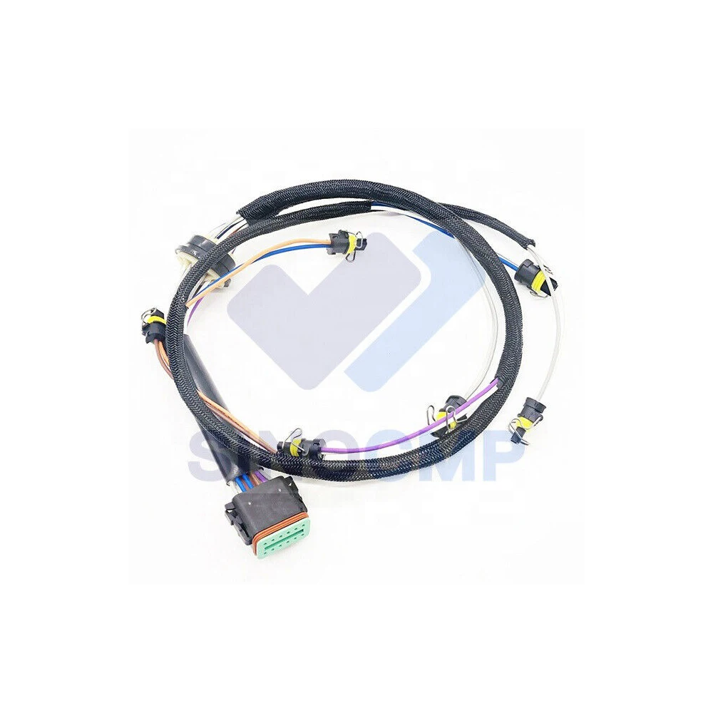 Injector Wire Harness 153-8920 1538920 for CAT C7 Engine 120H 3126 322C 325C 561N 580B 953C Excavator with 3 Months Warranty