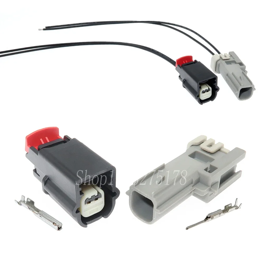 1 Set 2 Pin 31402-2110 Car Radar Wire Cable Connector Automobile Waterproof Electrical Socket for Buick