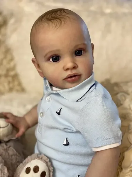 ตุ๊กตาเด็กทารกเกิดใหม่ DLS ขนาด 26 นิ้ว รุ่นพิพพี ผู้ชาย ผมเพ้นท์เสร็จแล้ว