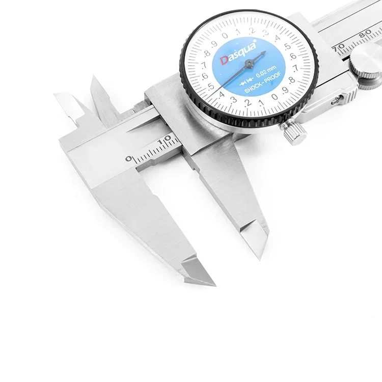 0-100mm 0-150mm 0-200mm 0-300mm Dial Calibrador Calibrador Um Vernier Pie De Rey Dial Caliper Ferramenta de medição