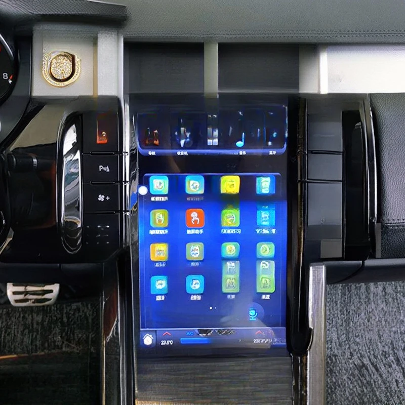 For Land Rover Evoque L538 Central Control Vertical Screen Navigation CarPlay Smart Multimedia HD Touch