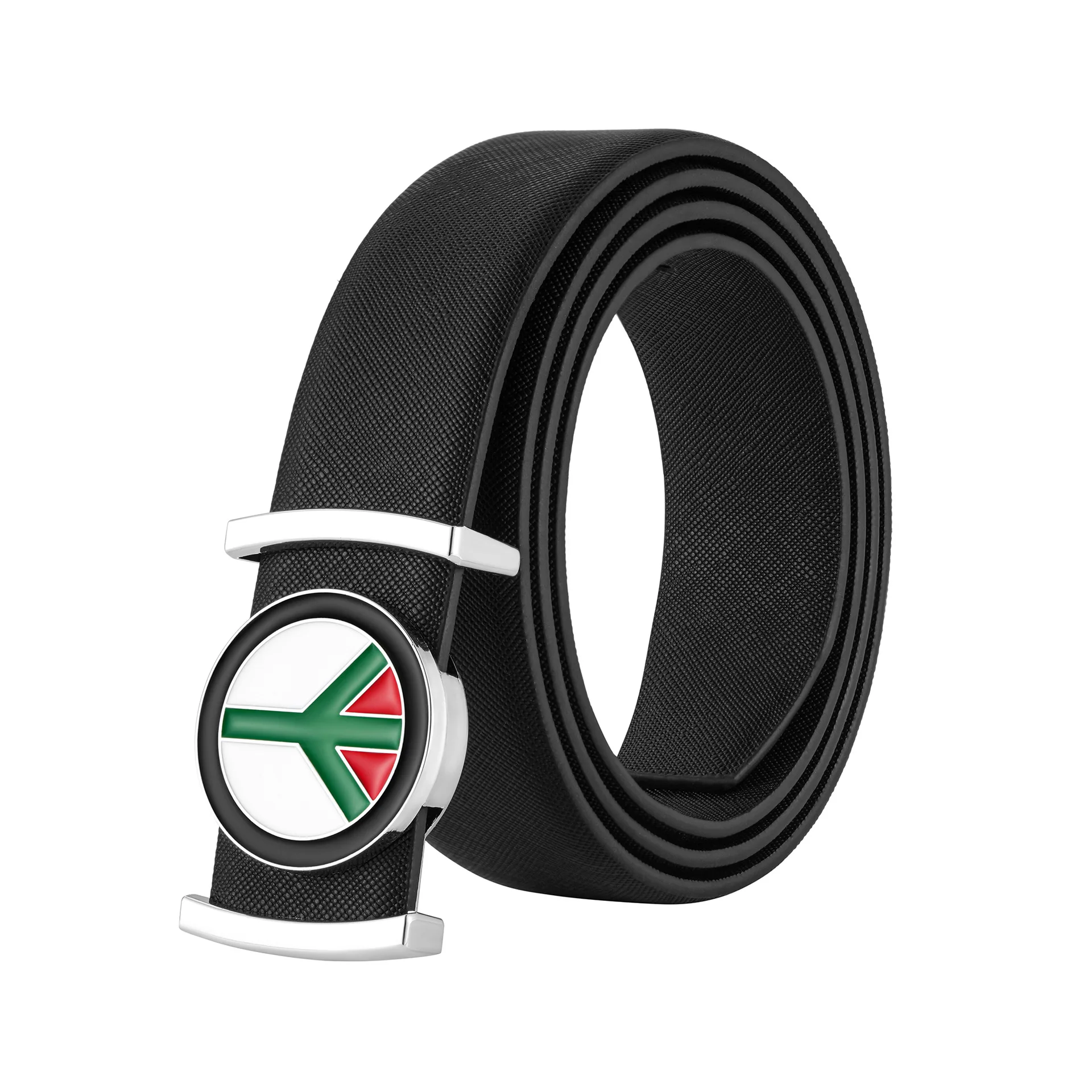 حزام جلد ماركة فاخرة للرجال والنساء مصمم سبيكة مشبك حزام الخصر الإناث الجينز بنطلون فستان حزام الخصر