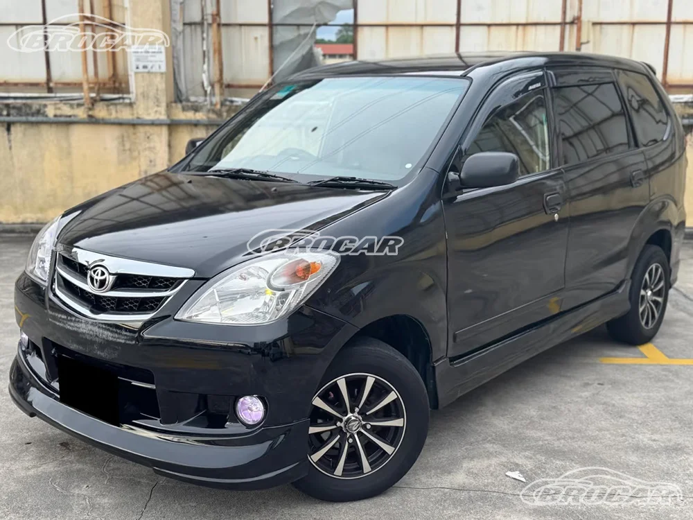 Para 2009-2011 Toyota AVANZA XENIA M80 fábrica con luces de alta calidad ABS plástico fibra de carbono spoiler maletero ala spoiler