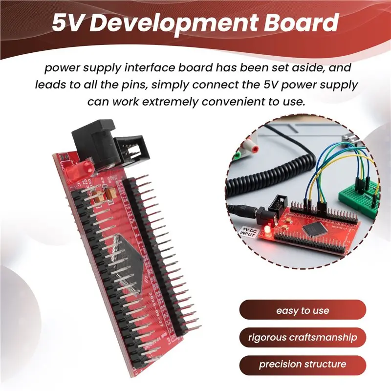 AT82-For 5V MAX II EPM240 CPLD Minimum System Core Board Development Board Z09
