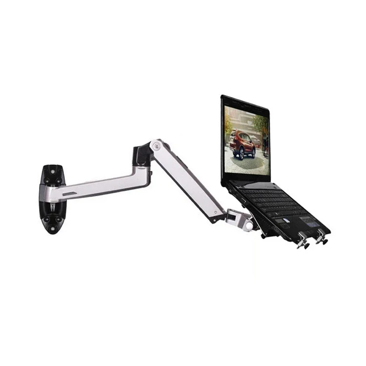 

XSJ8012WT Aluminum Alloy Mechanical Spring Arm Wall Mount Laptop Holder Full Motion Laptop Mount Arm Monitor Holder Laptop Stand