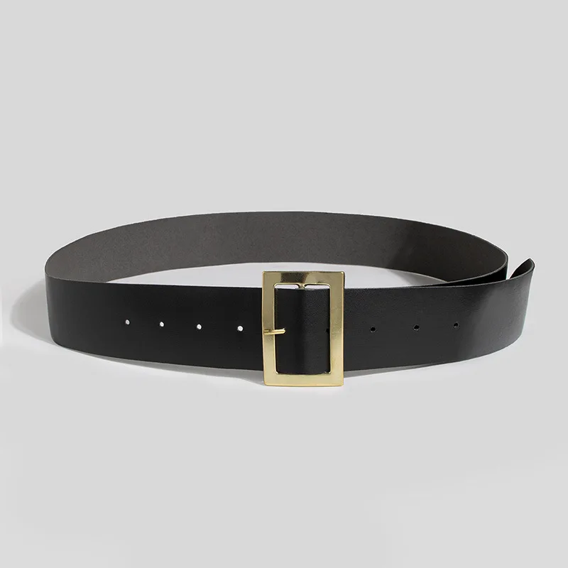 Men and Women All-Matching Christmas Simple Black Holiday Clothing Matching Belt Spot Disposable Cheap Belt