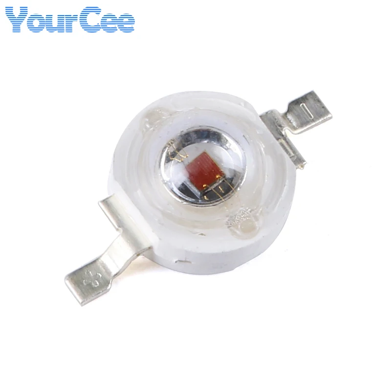 2Pcs 3W 5W 850nm 940nm High Power Infrared LED Emitter CCTV Camera IR Diode for Security Black LEDs