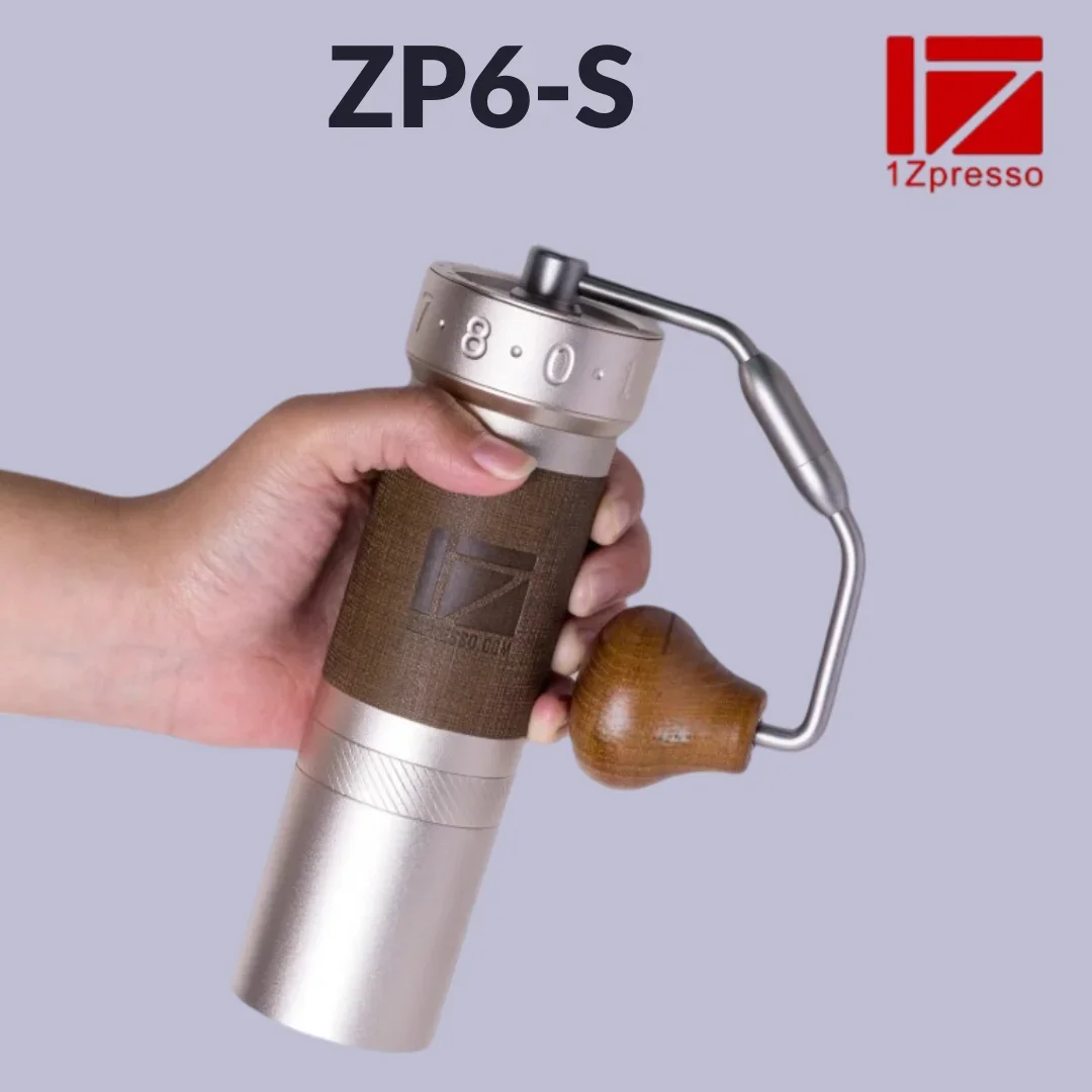 1Zpresso ZP6 S Speciale handmatige koffiemolen 48 mm bramen fijner aanpassingsmechanisme universeel ontworpen voor overgieten