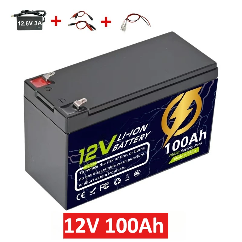 12 فولت 60 أمبير 80 أمبير 100 أمبير 120 أمبير LiFePO4 بطارية قابلة للشحن للطاقة الشمسية صياد السمك عجلة الطاقة الإضاءة قارب بطارية RV المنزل