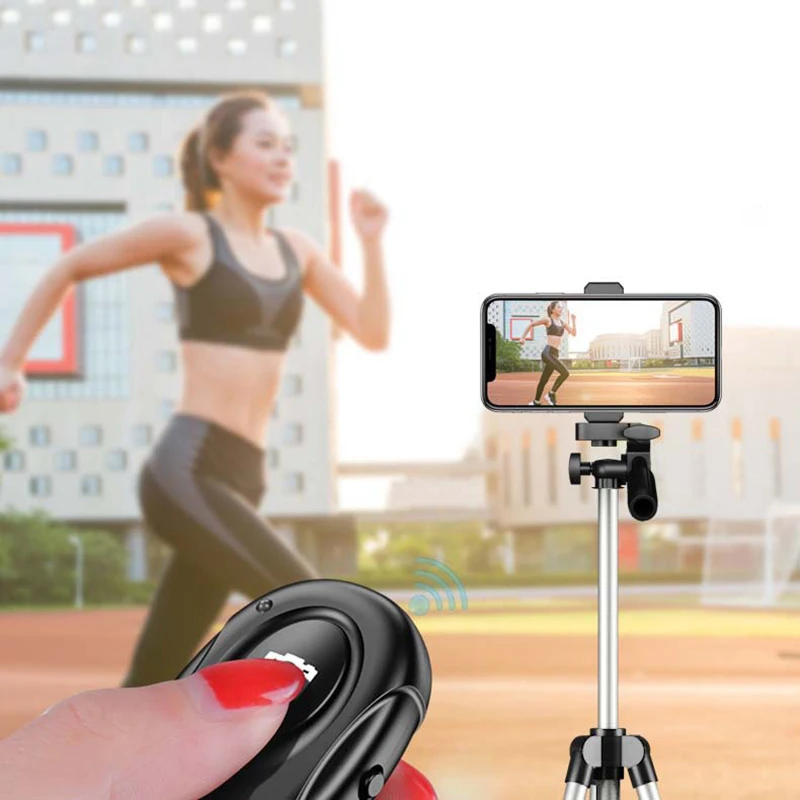 Mini temporizador de bluetooth selfie, controle remoto do obturador da câmera, controle remoto sem fio da câmera, para ios, android, telefone do windows